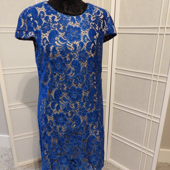 BLACK Saks Fifth Ave Dress - Sz M - Picture 1 of 4